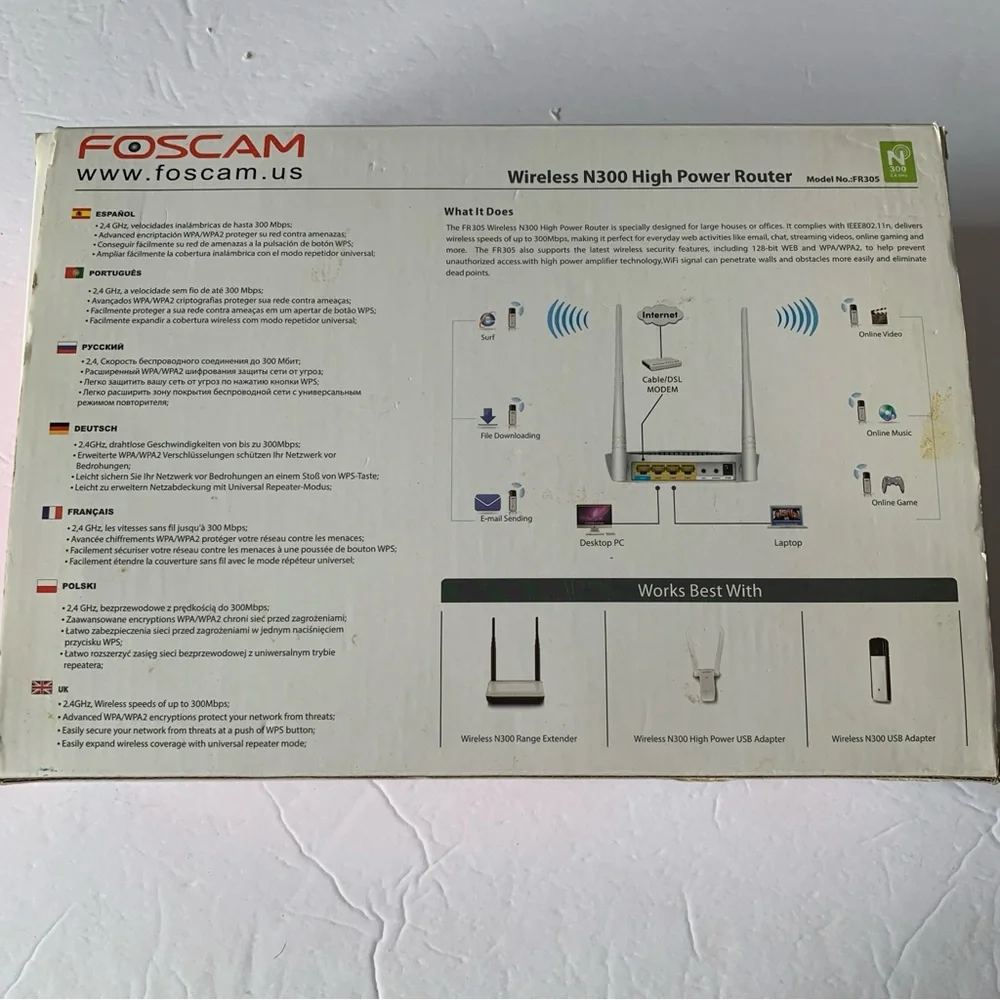 Wireless N300 High Power Router - Picture 2 of 8